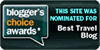 My site was nominated for Best Travel Blog!