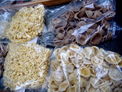 handmade orrecchiette pasta from puglia