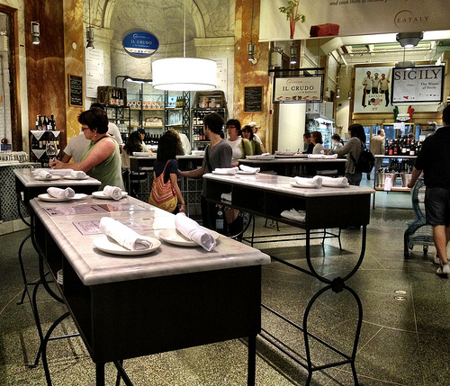 La Piazza at Eataly in NYC