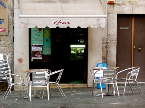 Bar in Bari, Puglia Italy