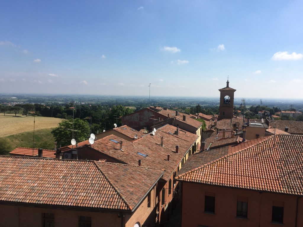 rooftop view from sforza castle