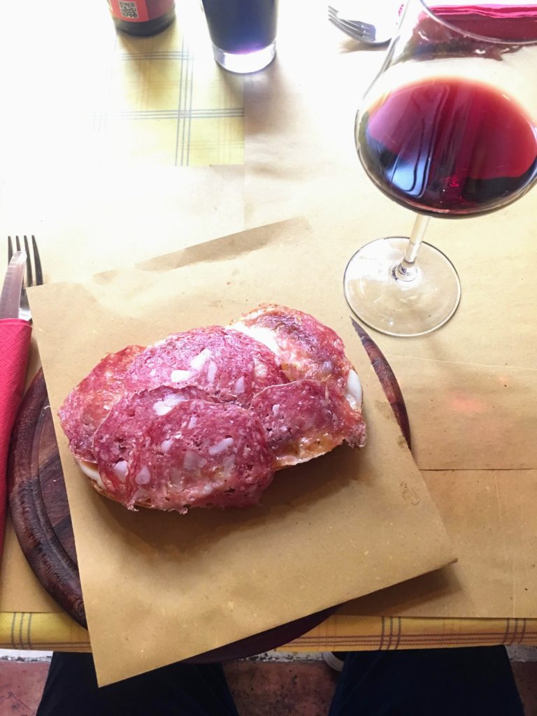 food lovers guide to pienza wine and salumi