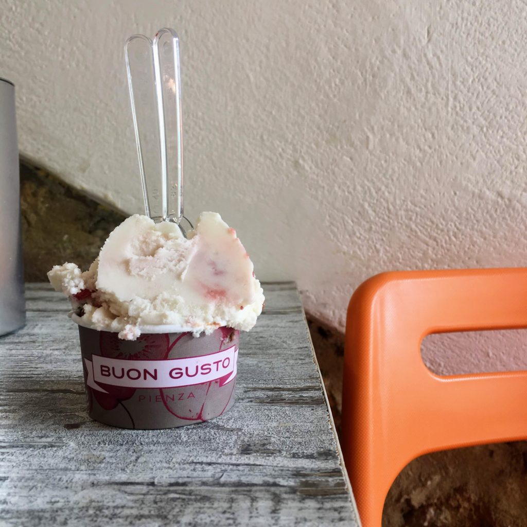 food lovers guide to pienza gelato